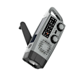 Pikkukuva 1 / 5: Aurinkoenergialla toimiva radio, taskulamppu ja 2000mAh Powerbank SOS Punainen