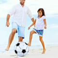 Miniatyrbillede 4 af 4: 3 stk oppustelige strandbolde 30cm strandbolde til sommer strand pool fester