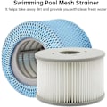 Miniatyrbild 3 av 4: 4-pack nät med Mspa Spa-filter Screen+Element