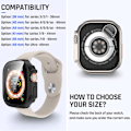 Miniatyrbillede 2 af 5: Vandtæt etui til Apple Watch Ultra 49 mm skærm Sort Black 49mm
