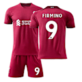 Pikkukuva 1 / 11: Liverpoolin kotipaita kaudelle 22-23, nro 11 Salah, nro 10 Mane, jalkapalloasu nro 4 Van Dijk No. 9 + no socks Children's 24 code