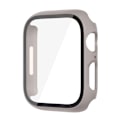 Miniatyrbild 1 av 6: Glass+ Cover för Apple Watch-fodral 9 8 7 6 SE 5 iWatch-tillbehör Skärmskydd Apple Watch Series 45mm 41mm 44mm 40mm 42mm 38mm Khak Khak Khak Khaki 40mm series 654SE