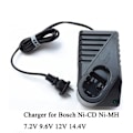 Miniatyrbillede 1 af 5: 110-240V lader til Bosch 7.2V 9.6V 12V 14.4V EU-stik