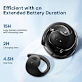Pikkukuva 3 / 4: Hy-T26 Pro -kuulokkeet, langattomat Bluetooth-kieli-kääntäjät, samanaikainen tulkkauksen kuulokkeet, kieli-kääntäjien kuulokkeet Beige