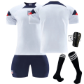 Miniatyrbilde 5 av 10: Fotballdrakt for USA hjemmebane, VM 2022-23, nr. 10 Pulisic, 8 McKennie, 11 Aaronson, 13 Morris Size 8 with socks #L