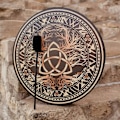 Miniatyrbild 2 av 5: Shamantrumma, Shamantrummor för vuxna | Piratinstrument Sh