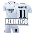 Miniatyrbillede 1 af 11: Ny 22-23 Real Madrid fodboldtrøje mænds nr. 10 Modric nr. 9 Benzema trøje børns trænings- og konkurrencetøj New size 11 + no socks 16 size children