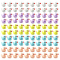Miniatyrbillede 1 af 5: 100 stk. Mini Resin And Miniature And Figurer Mikro Fe Have Landskab