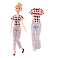 Miniatyrbild 5 av 5: 12-pack 30 cm dockkläder Barbie dockkläder Flicka