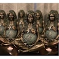 Miniatyrbilde 5 av 5: Gaia-statue - Millennial Gaia-figur - Gaia moder jord - Gaia-kunststatue - Figur moder jord-gudinne - Påskedekorasjon - Gave - Hagedekorasjon
