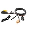Pikkukuva 1 / 5: 12V MMI 2G Auton Bluetooth AUX -kaapeliadapteri Musiikki Audio Mikrofoni A6 A8 2006-2008 J523 Vain AV1 AV {db} black