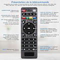 Miniatyrbild 3 av 5: Universal fjärrkontroll kompatibel med PC Mxq-4k Mxq-pro TV STB TV Box IPTV -HG