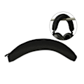 Miniatyrbild 7 av 10: Nätöverdrag för huvudband för Sennheiser MOMENTUM 4 hörlurar Kuddeöverdrag Black 0.02
