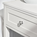 Miniatyrbillede 3 af 5: SoBuy Natbord Sengebord, Sofabord, Reliefbord, FBT46-W White
