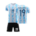 Miniatyrbilde 6 av 11: Ny Argentina-drakt 20-21 nr. 10 Messi hjemme og borte Neymar voksen og barns spilluniform Home socks without number 24