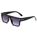 Pikkukuva 1 / 7: 2024 Vintage Retro Aurinkolasit Miehille Ja Naisille TOM F Aurinkolasit UV400 Miehet Naiset Klassiset Aurinkolasit C1 Square Sunglasses