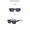 Miniatyrbild 1 av 7: 2024 Anpassade logotyp Specifikationer Herr Tjock Ram Lyx Märkes Solglasögon Svarta Ramar Glasögon Läsglasögon För Herrar Specifikationer För Herrar C1 Rectangle sunglasses