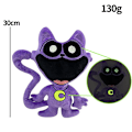 Miniatyrbild 2 av 3: Ny CatNap Plysch Poppy Playtime Kapitel 3 Monster Catnap Leende Critters Plysch Stoppade Kudde Dock Leksaker Glow-in-the-dark Catnap