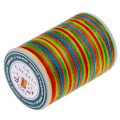 Pikkukuva 1 / 8: Vahattu polyesterilanka 0,8 mm 90 m ompelulanka Multicolored