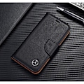 Miniatyrbillede 1 af 5: iPhone 11Pro læder flip-telefonetui Benz