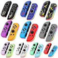 Miniatyrbilde 2 av 2: Trådløs kontroller kompatibel med Nintendo Switch, Oled, Lite Gamepad Joystick (l/r) erstatning med Rgb Høyre - Purple Green