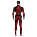 Miniatyrbild 2 av 5: Superhjälte Wolverine Deadpool Cosplay Jumpsuit Wolverine Cosplay Kostym Män Kvinnor Halloween Party Bodysuit[HK] gul yellow XL