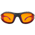 Pikkukuva 1 / 7: Punaiset linssit 100% vihreän ja sinisen valon estolasit Amber-linssit Anti-väsymyslasit Auttavat nukkumaan Laserlasit Orange Lens: Blocks 100% Blue Sport Styles