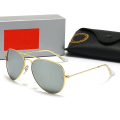 Miniatyrbillede 4 af 7: Klassiske High End Solbriller Polariseret Mænd Kørsel Solbriller Mærke Design Spejl Briller Mandlige Gold green