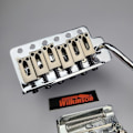 Miniatyrbild 5 av 5: Wilkinson Tremolobro System för Fender Stratocaster ST Elektrisk Gitarr Krom Silver Tillbehör Avstånd 10,5 mm Wov02 - Perfekt