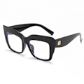 Pikkukuva 2 / 7: Uudet ylelliset suunnittelijan Uv400 Pc-kehykset aurinkolasit naisille Gafas valkoiset kehykset silmälasit C4 Colour