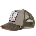 Miniatyrbillede 1 af 2: Mesh Cap med Dyrebroderi Snapback Hat Ged goat