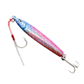 Miniatyrbilde 3 av 5: 5 stk 30g/40g Sakte Fall Pitch Fiske Lokker Metall Flat Fiske Jigger Synkende Jig Agn for Saltvannsfiske