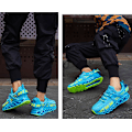 Miniatyrbillede 2 af 3: Åndbare løbesko Blade Slip on Sneakers Herre Blå Størrelse 40 blå blue 25cm