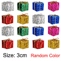 Miniatyrbilde 1 av 7: 60/6 stk Mini Julegaveesker i Skum, Julepynt, Gaver, Juletrærhengende Smykker til Navidad Festpynt Tilbehør 3CM - Tilfeldig Farge 3CM-Random Color 12PCS