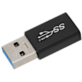 Pikkukuva 5 / 7: USB 3.0 -uros -liitäntä USBC -naaras OTG -sovitin, tukee nopeaa tiedonsiirtoa ja nopeaa latausta