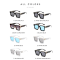Pikkukuva 6 / 7: HW 86229 Ylellinen brändisuunnittelija sävyt Punk Rock tyyli Mukautettu Ylisuuri Paksu Iso kehys Aurinkolasit Miljonääri Aurinkolasit Miehet C2 86229 Sunglasses