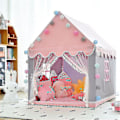Miniatyrbild 2 av 5: Lekstuga för barn, lekplats, slott i barnstorlek, skyddstält, bomullstält, present till flickor och pojkar