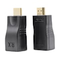 Miniatyrbilde 2 av 4: Hdmi-forlenger HDMI til Rj45 over Cat 5e/6 nettverks-LAN Ethernet-adapter 4k 1080p Ny