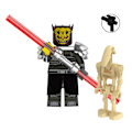 Miniatyrbillede 4 af 5: 8 stk. Star Wars The Mandalorian Byggeklodser Mini Actionfigurer Samlede Minifigurer Legetøj Børn Voksne Fans Gave Db