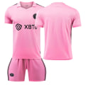 Pikkukuva 5 / 11: 23-24 Miami kotipaita numero 10 Major League Soccer -asusetti lasten aikuisten paita Miami home game without numbers S
