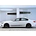 Miniatyrbillede 2 af 4: (Sort) Sports Racing Stripe Bil Karosseri Dør Side Stripe Stickers