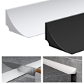 Miniatyrbillede 10 af 10: Vandprop Vandholder strimmel SORT 150CM sort black 150cm
