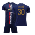 Miniatyrbillede 6 af 11: 22-23 Paris special edition fodboldtræningstøj 30 Messi nr. 7 Mbappe nr. 10 Neymar fodbolduniformssæt Paris Special Edition No. 10 XL#