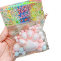 Miniatyrbillede 1 af 3: Kawaii Squishy Kattepote Legetøj - Stressaflastende Sensoriske Gaver til Børn og Teenagere blå blue biscuits