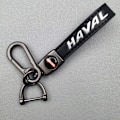 Miniatyrbillede 1 af 10: Tilpasset metalbil-logo nøglering - Forretningslæder nøglering vedhæng til mænd Harvard Gunmetal Hardware