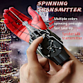 Miniatyrbillede 2 af 5: Ml Legends Fuldautomatisk Perifer Spiderman Web Shooters Spider Silk Launcher Rope Cord Enhed Cosplay Props Model Julegave black