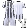 Miniatyrbild 1 av 11: 22-23 Ny version Juventus nr 7 Hovey nr 10 Pogba 22 Di Maria 10 Dybala fotbollströja set No number socks #L