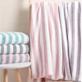 Miniatyrbild 3 av 5: Turkiskt Cabana Tjockt Randigt Pool Strand Handdukar 4-Pack, Lot