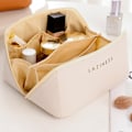 Miniatyrbillede 4 af 5: #Kosmetisk taske, rejseopbevaringstaske, toilettaske, PU-læder#