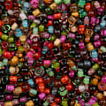 Miniatyrbillede 5 af 7: 4,0 mm Tjekkiske Glasfrøperler Dye Core Små Glasperler til DIY-Fremstilling Smykker Håndværk Armbånd Halskæde Øreringe S3220